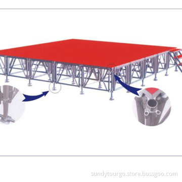Tourgo Curstom easy install aluminum stage for sale